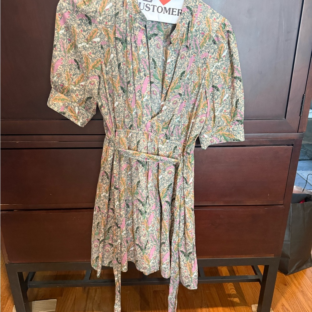 Floral Print Mini Dress